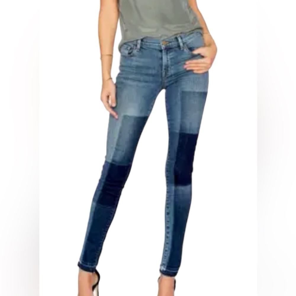 J BRAND Reunion Mid Rise Skinny Jeans